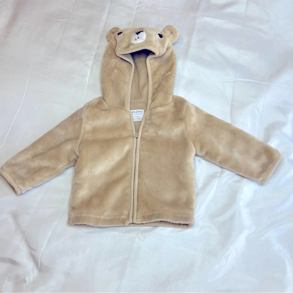 BUNDLES Baby Place Winter Jacket 6-9 mo. Brown Bear Faux Fur‎ Hoodie Cozy Winter - Picture 11 of 17